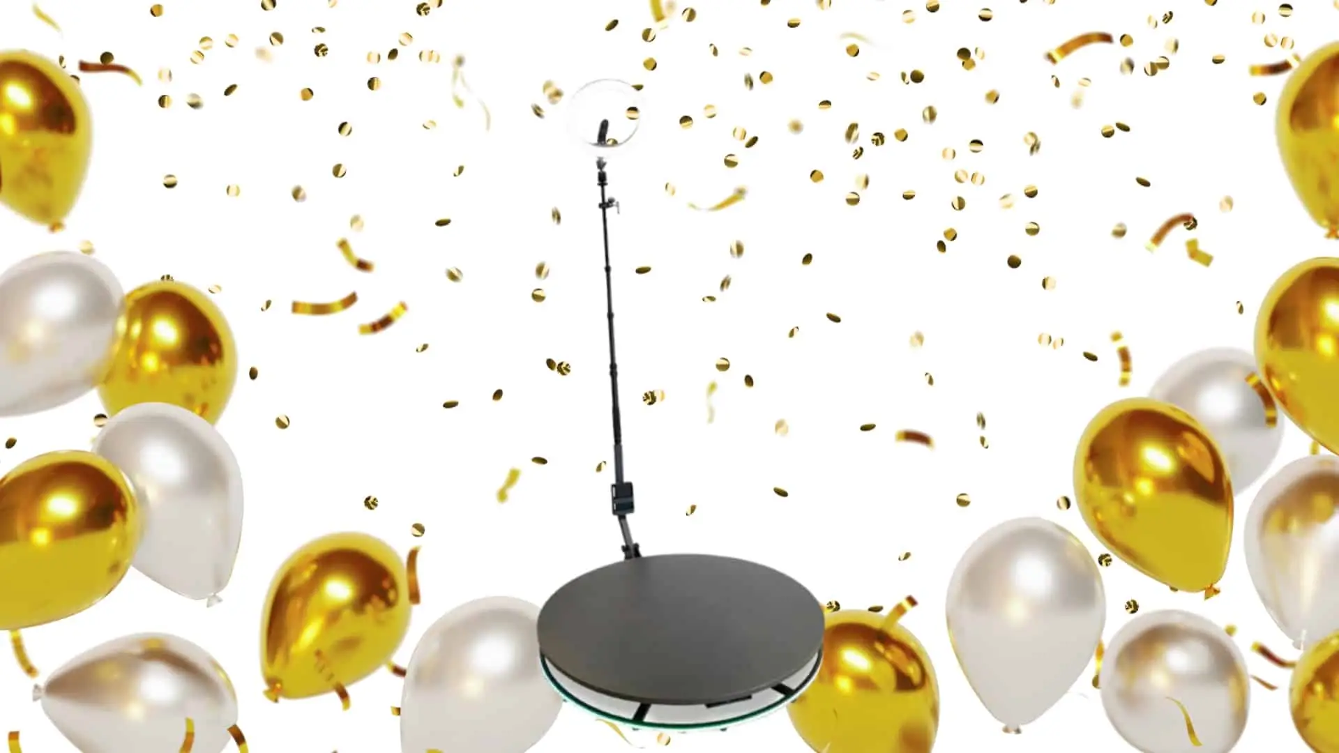 IZII 360 Location photobooth video soiree ballons confettis