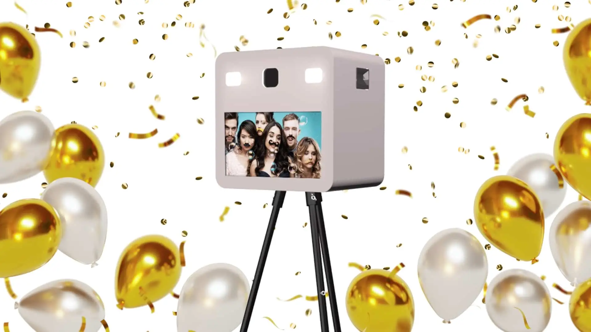IZIIBOX Location photobooth video soiree ballons confettis