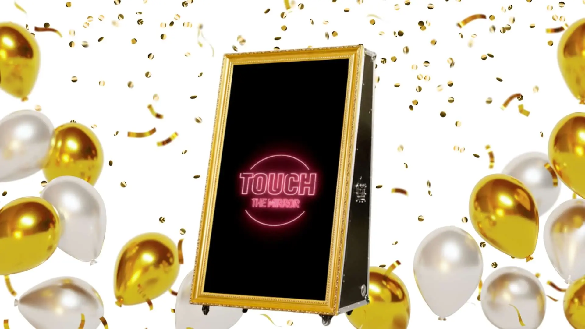IZII Mirror Location photobooth video soiree ballons confettis